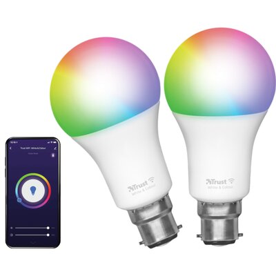 Inteligentna żarówka LED TRUST 71295 9W B22 Wi-Fi (2 szt.)
