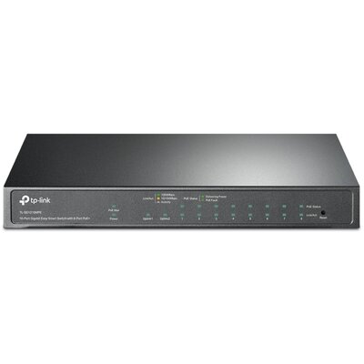 Switch TP-LINK Easy Smart TL-SG1210MPE Gigabit Ethernet, 10 portów, Funkcja PoE, Zarządzalny