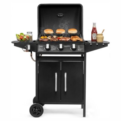 Grill ogrodowy gazowy ACTIVA California 19788 8.7 kW + 2.5 kW 50 x 37 cm