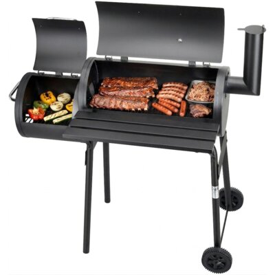 Grill ogrodowy węglowy ACTIVA Lokomotywa Texas 11225 Zamykany, z termometrem