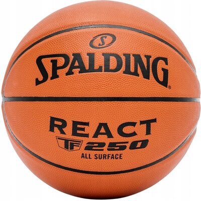 Фото - Баскетбольний м'яч SPALDING Piłka koszykowa  React TF-250  (rozmiar 7)
