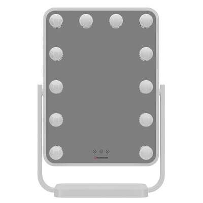 Lusterko kosmetyczne HUMANAS HS-HM01 Biały