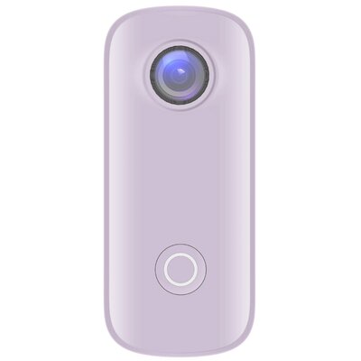 Kamera sportowa SJCAM C100 PLUS FIOLETOWA 1440p Filmy 2K WiFi, Obudowa wodoodporna