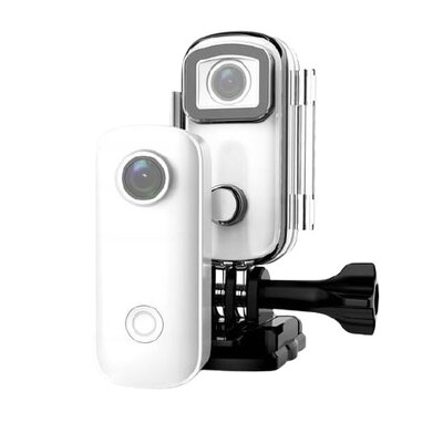 Kamera sportowa SJCAM C100 PLUS Biała 1440p Filmy 2K WiFi, Obudowa wodoodporna