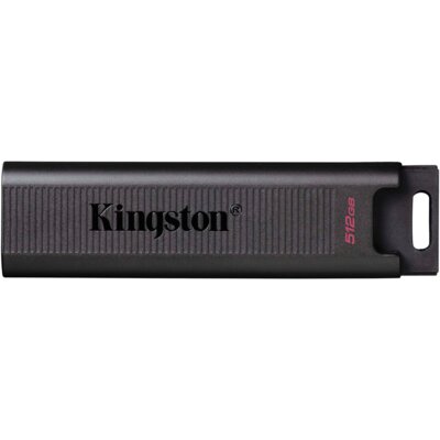 Pendrive KINGSTON DataTraveler Max 512GB, USB-C, Odczyt 1000 Mb/s, Zapis 900 Mb/s Czarny