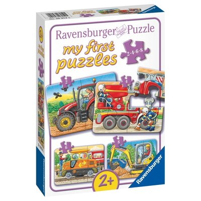 Puzzle RAVENSBURGER W pracy 6954 (20 elementów)