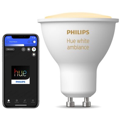 Фото - Лампочка Philips Inteligentna żarówka LED  HUE 212610 GU10 4.3W 