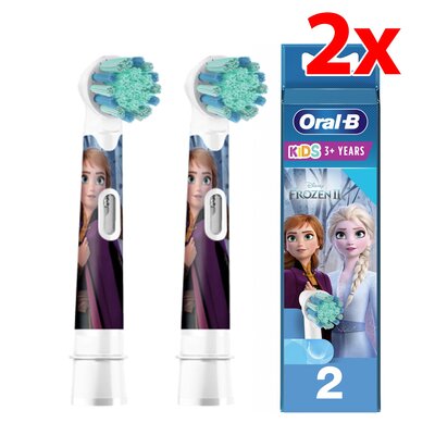 Oryginalna końcówka szczoteczki ORAL-B EB10S-2 Kids Frozen II (2 szt.) (Dla dzieci)