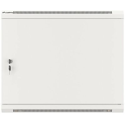 Szafa RACK LANBERG 19" 9U WF01-6609-00S 600 x 600 mm, Wisząca Szary
