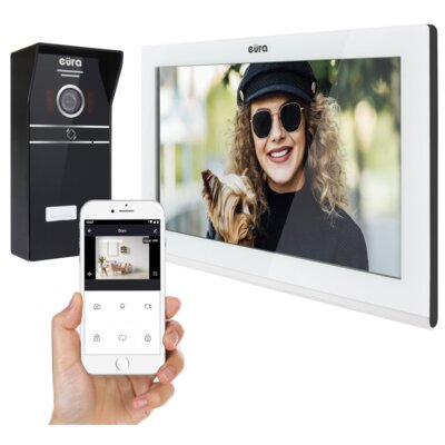 Wideodomofon EURA VDP-98C5 Biały Wi-Fi