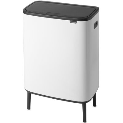 Kosz na śmieci BRABANTIA 130601 Bo Touch Bin Hi 2x30L Biały