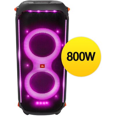 Power Audio JBL PartyBox 710, 800W, Bluetooth, Wejście mikrofonowe i gitarowe, Wejście USB, Aplikacja PartyBox, IPX4