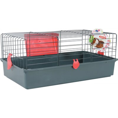 Klatka dla gryzoni ZOLUX Classic 70 Szaro-czerwony