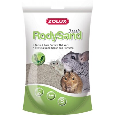 Piasek do kąpieli ZOLUX Rody Sand 2 L Zielona herbata