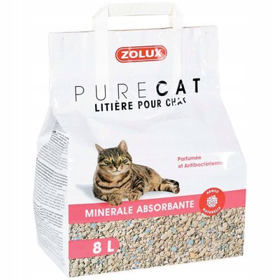 Фото - Котячий наповнювач Zolux Żwirek dla kota  PureCat 8l 