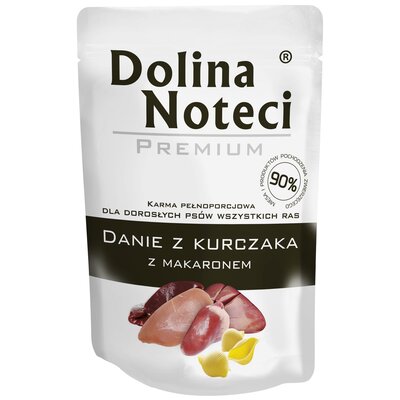 Karma dla psa DOLINA NOTECI Premium Danie z kurczaka z makaronem 300 g
