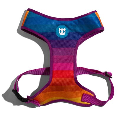 Szelki dla psa ZEE DOG Prisma Air Mesh L Wielokolorowy