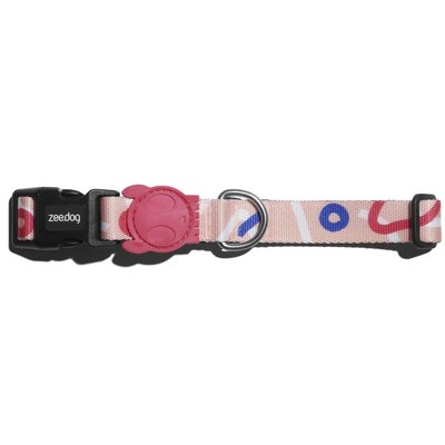 Obroża ZEE DOG Pinna M (37 - 53 cm) Różowy
