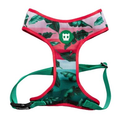Szelki dla psa ZEE DOG Air Mesh Bali XS Zielono-czerwony