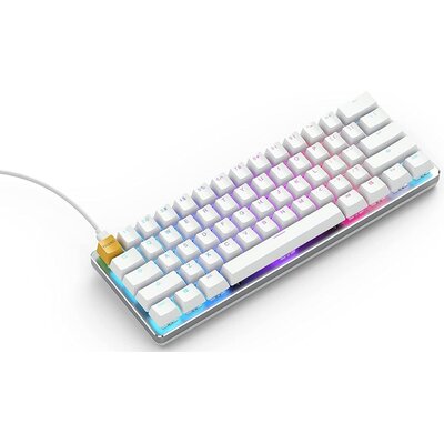 Klawiatura GLORIOUS PC Gaming Race GMMK Compact Biały