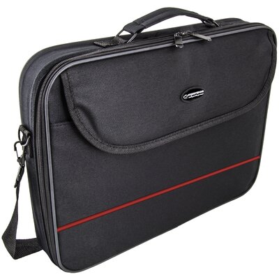 Torba na laptopa ESPERANZA Classic Red 15.6 cali Czarno-czerwony