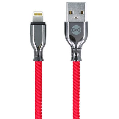 Kabel USB - Lightning FOREVER Tornado GSM097156 1 m Czerwony