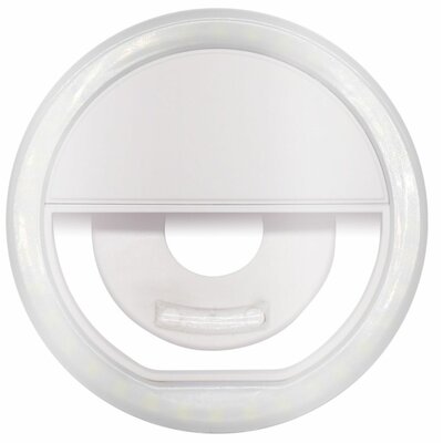 Lampka SETTY Selfie Mini Ring Biały