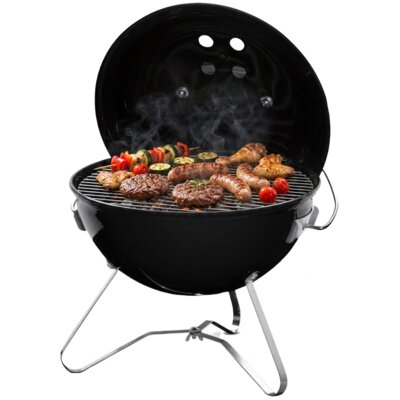 Grill węglowy WEBER Smokey Joe Premium 1121004 Zamykany, okrągły, termoizolacyjny uchwyt, przenośny