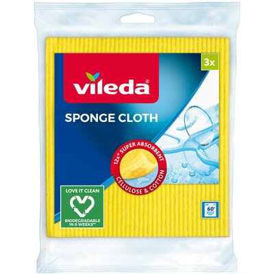 Ściereczka gąbkowa VILEDA (3 sztuki)
