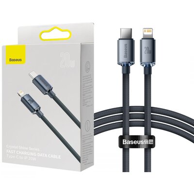 Kabel USB-C - Lightning BASEUS Crystal Shine 1.2 m
