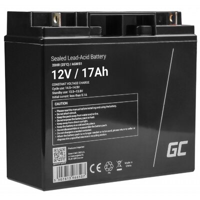 Akumulator GREENCELL AGM51 17Ah 12V