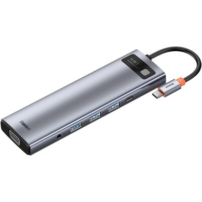 Hub BASEUS Metal Gleam CAHUB-CT0G USB Typu C, Pasywny