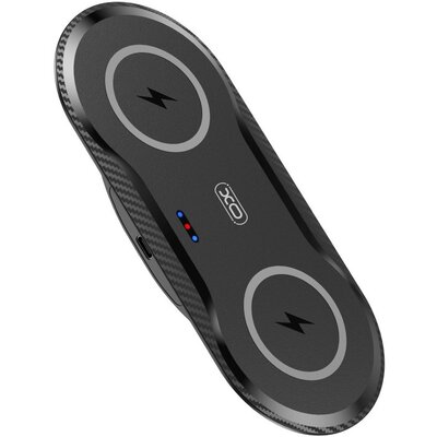 Ładowarka indukcyjna XO WX025 2w1 20W Czarny
