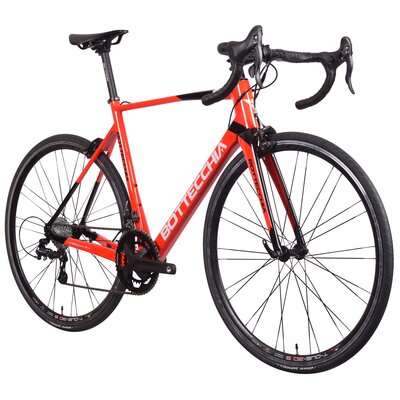 Rower szosowy BOTTECCHIA 8Avio Revolution M19 28 cali męski Czarno-czerwony