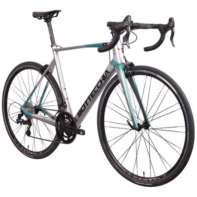 Rower szosowy BOTTECCHIA 8Avio Revolution M19 28 cali męski Szaro-zielony