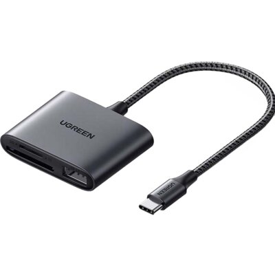 Czytnik kart UGREEN CM387 USB Typ-C Czarny