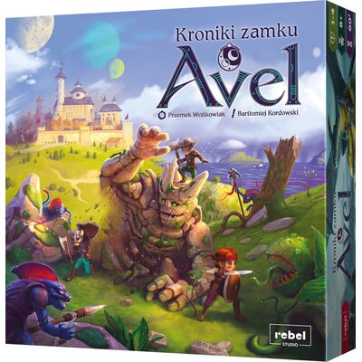 Gra planszowa REBEL Kroniki Zamku Avel 2004904