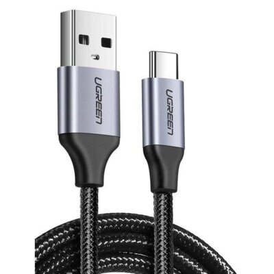 Kabel USB - USB-C UGREEN US288 15W 3 m Czarny