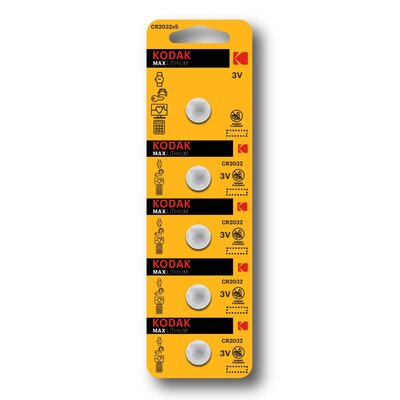 Baterie CR2032 KODAK Max Lithium (5 szt.)