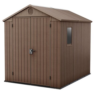 Domek narzędziowy KETER Darwin 6x8 Brązowy 190 x 244 x 221 cm