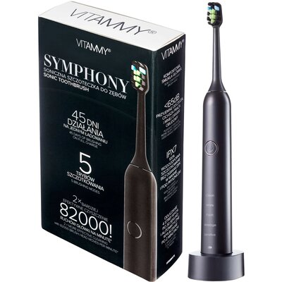 Szczoteczka soniczna VITAMMY Symphony Czarny