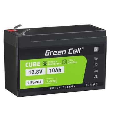 Zdjęcia - Bateria do UPS Green Cell Akumulator  CAV10 10Ah 12.8V 