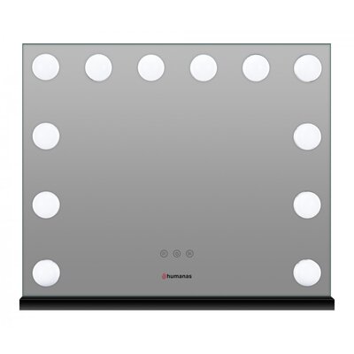Lusterko kosmetyczne HUMANAS HS-HM02 Czarny
