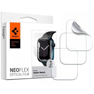 Фото - Чохол і плівка для смартгодинників Spigen Folia hydrożelowa  Neo Flex do Apple Watch 4/5/6/7/8/9/SE  (44/45mm)