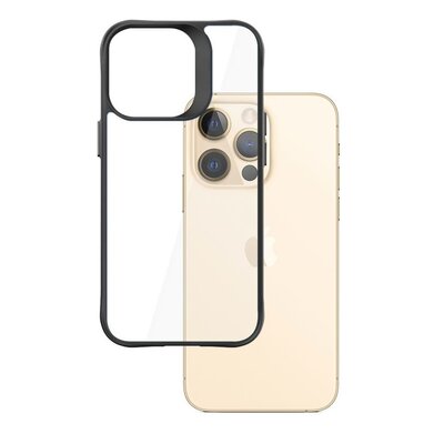 Etui 3MK Satin Armor Case+ do Apple iPhone 13 Pro Max Przezroczysto-czarny