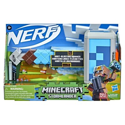 Фото - Інші іграшки Hasbro Wyrzutnia Nerf Minecraft Stormlander F4416 