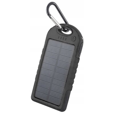 Powerbank solarny SETTY GSM036554 5000 mAh Czarny