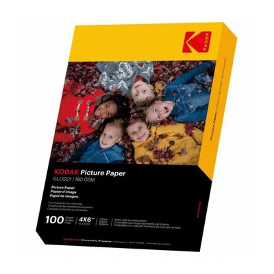 Papier fotograficzny KODAK High Gloss 4R 180G 100 arkuszy