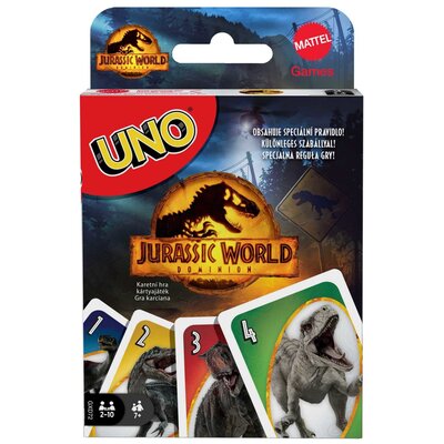 Gra karciana UNO Jurassic World 3 GXD72