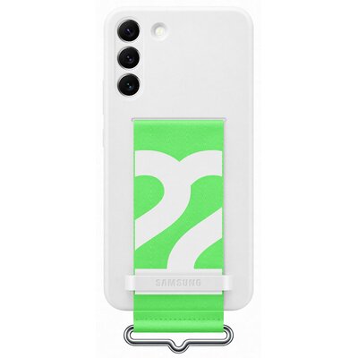 Etui SAMSUNG Silicone Cover Strap do Galaxy S22 EF-GS901TWEGWW Biały